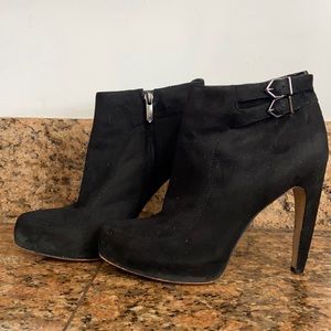 Sexy High Black Ankle Boots